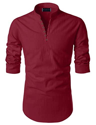 Image of Zombom Men's Solid Regular Fit Shirt