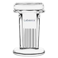 Labasics Glas TLC Entwicklungstank, Rund, Laborausrüstung für Dünnschichtchromatographie, Korrosionsbeständigkeit