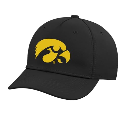 Iowa Hawkeyes | NCAA University of Official | OCIMPIO005-1 Adjustable Printed Baseball Hat Black