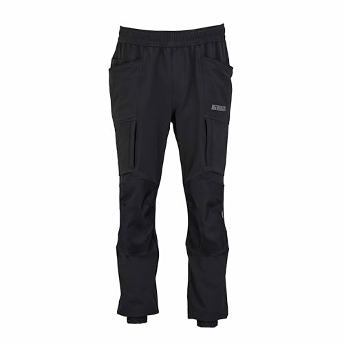 DEWALT Ellsworth Mens Water Resistant Stretch Tapered Fit Technical Work Jogger Grey Large