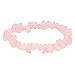 Produktbild Lebensquelle Plus Rosenquarz Splitterarmband | Handgefertigtes Elastisches Stretch Splitter Armband | Echter natürlicher Edelstein (Rosenquarz)