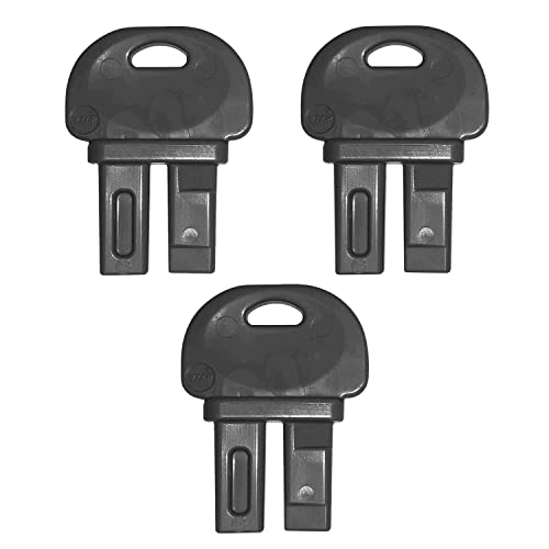 Exterminators Choice Bait Station Replacement Key - Pack of 3 - Tamper-Resistant Security & Key for...