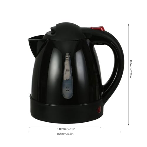 Hervidor eléctrico portátil para auto, 1000ml acero inoxidable miniatura 3