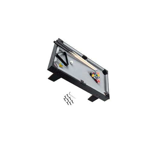 Mini table de billard de salon compacte avec accessoires complets pour jeu en intérieur - 5