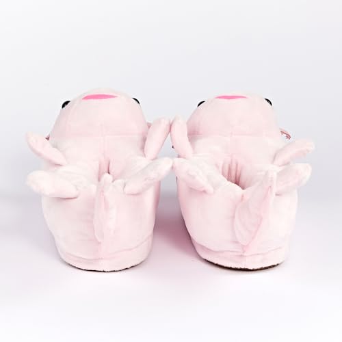 Image of Kids Animal Slippers, Soft Fuzzy Cozy House Shoes