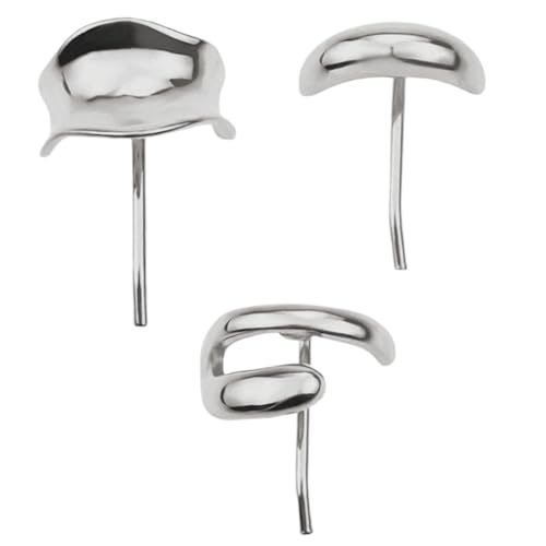 Puños de metal para cola de caballo, 3 clips de soporte de hebilla, 1 x 1.2 pulgadas, adorable clip de soporte, accesorios de moda para niñas, puños decorativos de metal para el cabello para peinar la