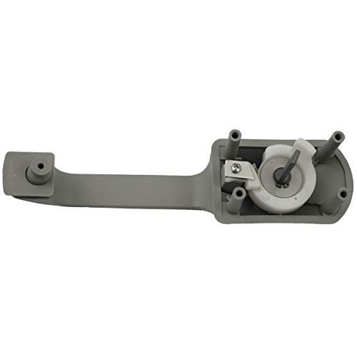 Cerradura para puerta de caravana, autocaravana, barco, color gris