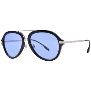 BURBERRY Sunglasses BE 4377 300172 Jude Black Light Blue