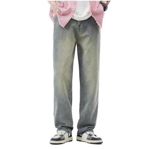 Jeans Spring Loose Straight Leg Pants Wide Leg Pants Casual Pants