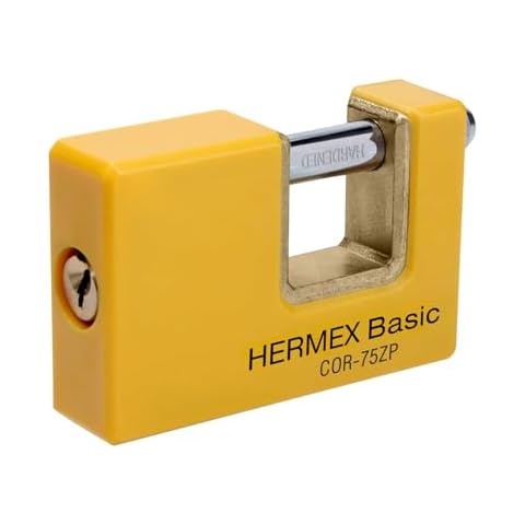 Antipalanca padlock, 75mm, metal body, Hermex Basic Cover