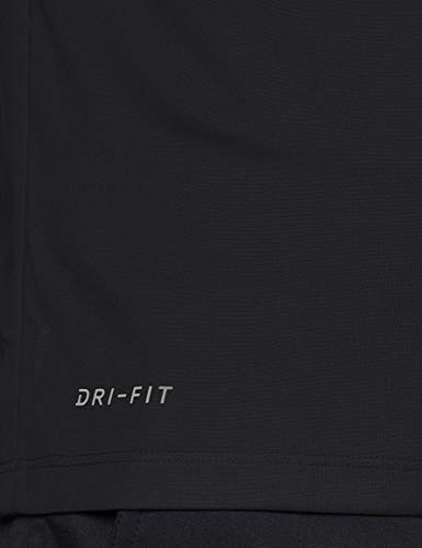 Nike Men's Dry Victory Solid Polo Golf Shirt, Black/Cool Grey, Medium #TOP6