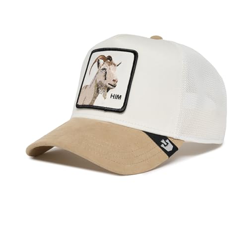 Goorin Bros. Original Recipe - Suede Collection Trucker Mütze für Damen und Herren, Tan (The Suede Goat (Him)), Einheitsgr��e