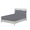 Bronwen Mathews® Grey small double bed fitted sheet 25cm deep bed sheets Easycare sheets bedsheets or pillowcases…