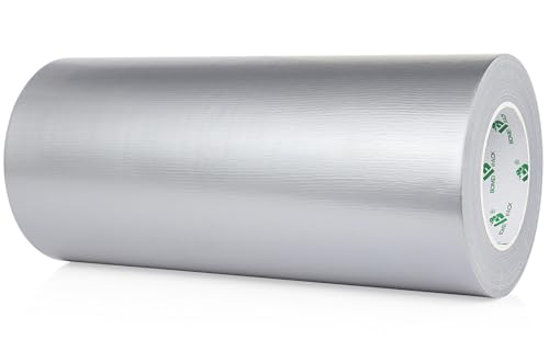 Ruban adhésif en tissu argenté BOMEI PACK extra large 300 mm x 50 m étanche pour réparation