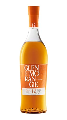 Glenmorangie The Original 12 Years Old Single Malt Whisky, Aged in Bourbon Casks, Gift Box, 70cl