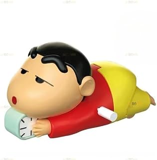 acrown Shinchan Wind-Up Crawling Toy for Kids | Key Operated Movable Action Figure for Babies & Toddlers (Shinchan)