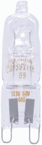 Sylvania 57034 25-Watt 120-Volt Halogen Capsule Clear Finish G9 Base, 1 Pack # 25CAPSYLITEG9CLBL