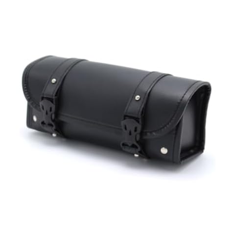 dentedelao Universal Leather Saddle Bag for Motorbikes Cover