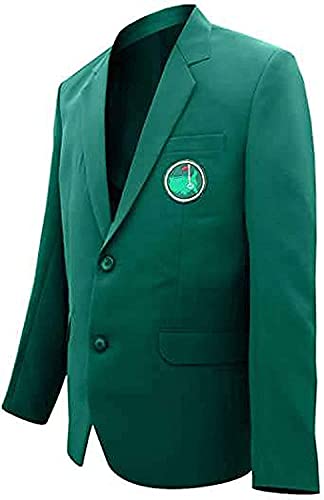 Mens Master For Golf Green Tournament Blazer Coat Jacket (2XL) - Thumbnail 4