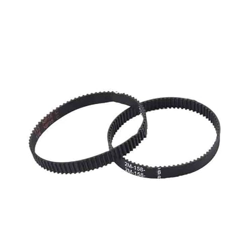 Courroie de synchronisation 2GT 158mm boucle fermée en caoutchouc pour imprimante 3D x10