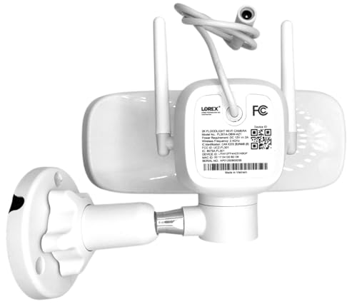 Image of Lorex Connect 2K Floodlight Wi-Fi Security Camera | New Connect App | 160 Pan Coverage | Person Detection | Live Auto-Tracking | Color Night Vision | 2-Way Talk | Cloud & Local Storage Option