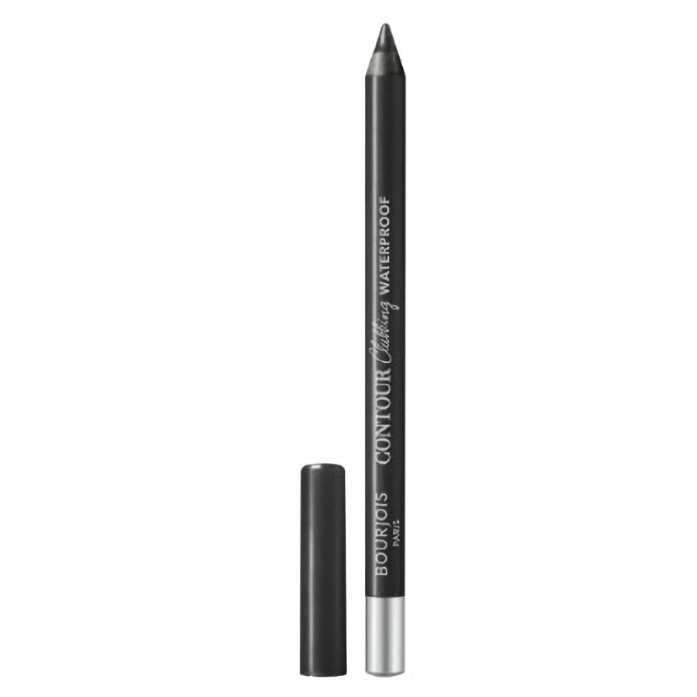 Bourjois Paris Contour Clubbing Wodoodporny ołówek do oczu, gładka i miękka tekstura, formuła z olejkami jojoba, nr 75 szary antracytowy, 1,2 g