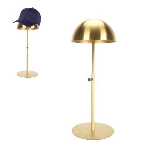 Support de chapeau en acier inoxydable réglable chic couleur or Pilipane
