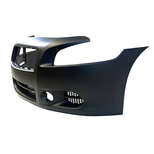 Image of FitParts Compatible with Nissan Maxima 2009-2014 Front Bumper Cover | CAPA Certified, Primed, With Fog Light Holes, Sedan, Ready to Paint, OEM 620229N00H, NI1000258