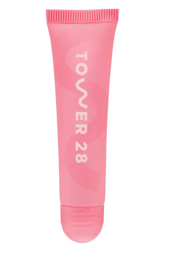 Tower Two Eight Lipsoftie hydrating Lip Treatment Balm, Hydrating Formula with Shea Butter and Jojoba Oil, Non-Sticky Watermelon Kiwi - sheer baby