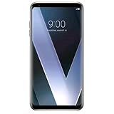 LG H930 V30 Smartphone Portable débloqué LTE (Ecran: 6 Pouces - 64 Go - SIM - Android) Cloudy Argent