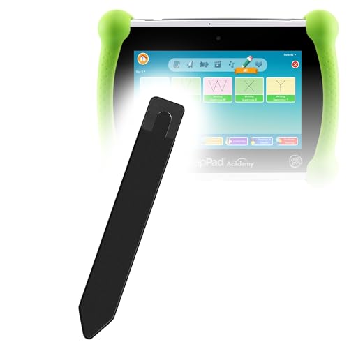 BoxWave® [Stylus PortaSleeve] Porte-stylet portable autocollant pour LeapFrog LeapPad Academy - Noir de jais