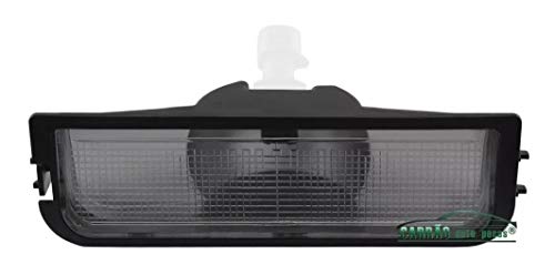 Lanterna De Placa Volkswagen Gol Gvi G6 Acrílico Novo Sem Soquete