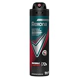 Rexona Desodorante Mens, Antitranspirante Gris/negro, 150 Ml Paquete De 1