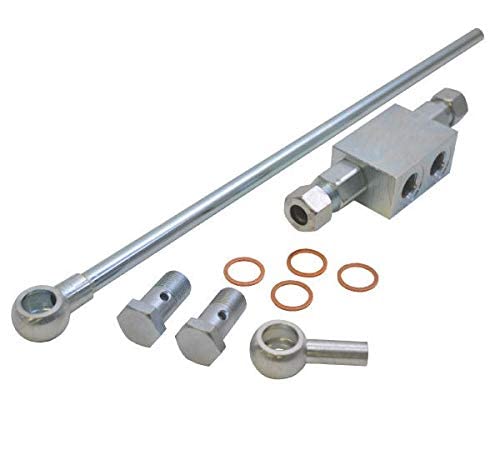 Hydraulic Double Pilot Operated Check Valve Kit for Double Acting Cylinder 3/8