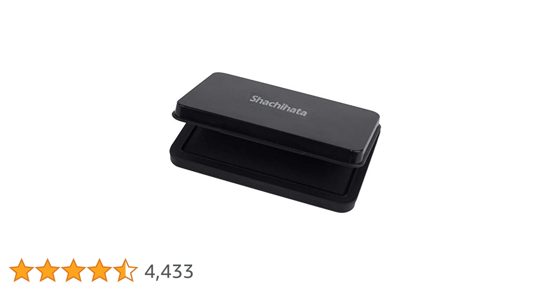 Amazon | シャチハタ シヤチハタ スタンプ台 HGN-2-K 中形 黒