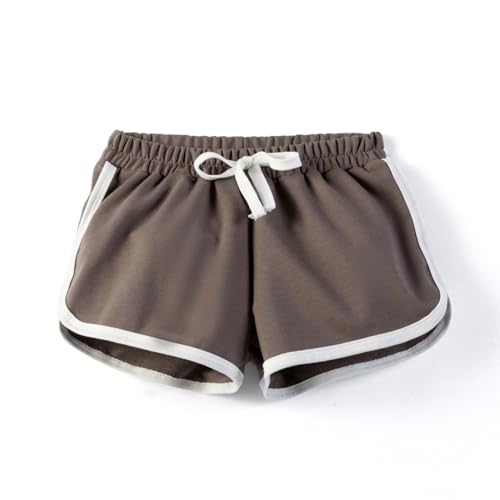 Girls Boys Running Athletic Cotton Shorts, Toddler Kids Baby Workout and Fashion Comfortable Summer Beach Sports2