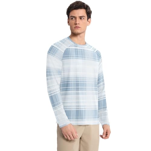 Squares White White Sun Protection SPF Rash Guard Shirt Quick Drying Elasticity Long Sleeve UV Sun Protection Beach3