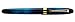 Xezo Phantom Stardust Fine Rollerball Brass Pen, Individually Numbered, Screw-On Cap, 18-Karat Gold Plated (Phantom 500 Star Dust R), Blue, Gold, Black