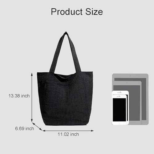 Women's Tote Bag for Work/School - Lightweight Stylish Shoulder Bag Hobo Bags Casual Utility Handbags3