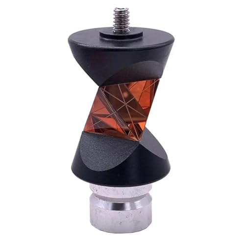 Mini prisme 360 degrés lentilles en verre optique station totale filetage 5/8