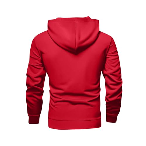 Oversized Hoodie Men Long Sleeve Drawstring Hooded Sweatshirt Fall Big and Tall Fleece Hoodies Pullover with Pockets2