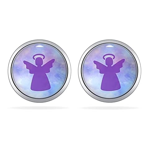 Miss Lovie Schutzengel Ohrringe Silber Ohrringe Mädchen Kinder Ohrringe Kommunion Geschenke Für Mädchen Taufgeschenke Für Mädchen Geschenk Taufe Mädchen Cover