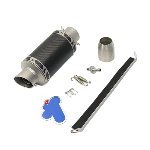 Silencieux d'échappement moto 51 mm à la finition soignée pour roadster et sportive