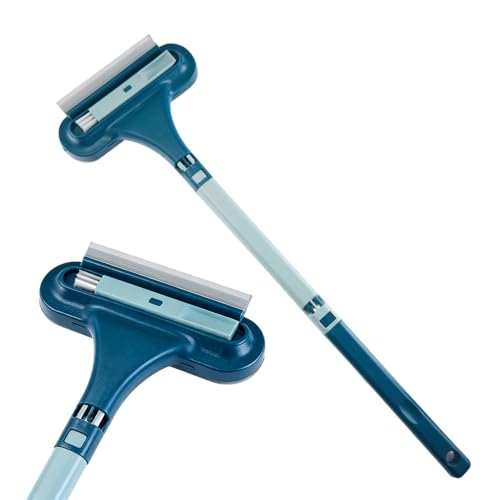 Window Screen Cleaning Brush,2 in 1 Window Screen Cleaner Tool with Squeegee,Mesh Screen...