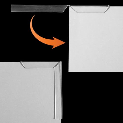 Gummikantenschutz Transparent U-Kanal-Kantenschutz Länge 4m U-förmiger Kantenschutz für Blech Gummischutzleiste Kantenschutz Blech für Türen Fenster Metallplatten Autotür