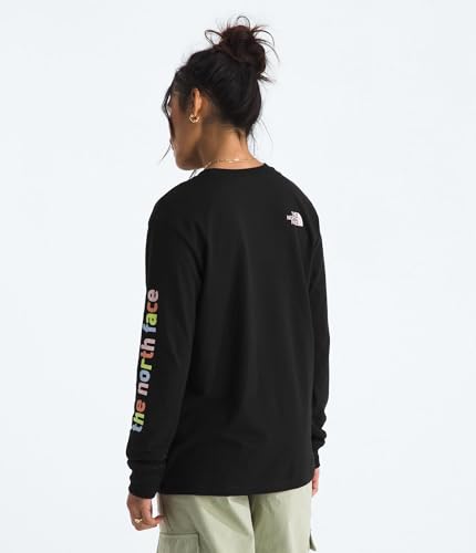 THE NORTH FACE Women's Evolution Proud Long Sleeve Tee | Cotton Shirt With a Logo Graphic2