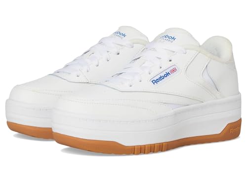 Chaussures Reebok Women's Club C Extra Tennis blanc bleu taille 7