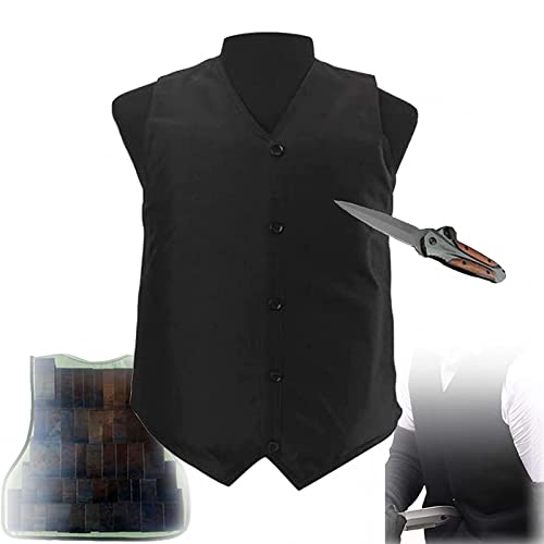 Vêtements résistants à la plaie de la qualité de la qualité de l'acier, doublure à l'échelle de poisson, gilet tactique réglable, gilet anti-couteau, hommes femmes, adultes for la protection mammaire