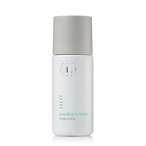 HL Holy Land Cosmetics Double Action Face Lotion, A Toner for Combination to Oily Skin to Cleanse and Balance, 4.2 fl.oz
