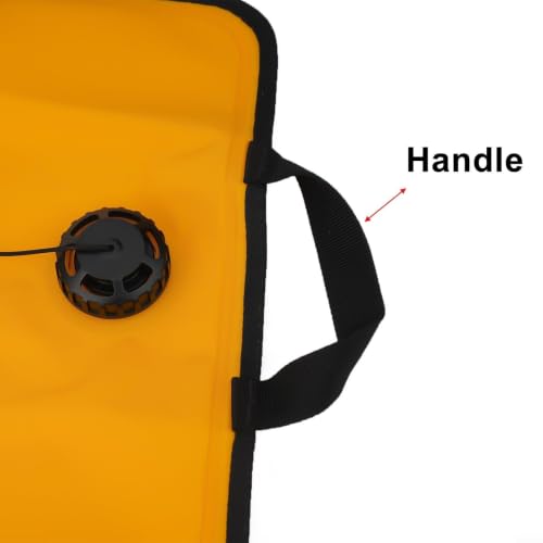 Bolsa de elevación de 30 libras con fondo abierto fabricada para alta resistencia 6